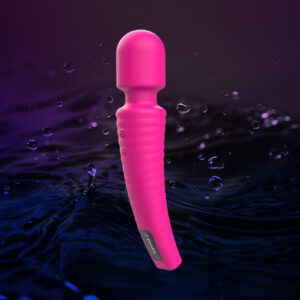 Moistor S042 Wand Massager Main materials: stainless steel, ABS 420mAh IPX6 Rose red