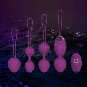 Moistor YAI66W 017A Kegel balls Main materials: stainless steel, ABS 300mAh IP65 Purple