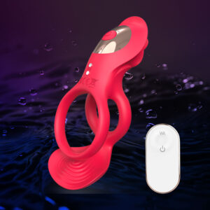 Moistor K012-2 Cock Ring Main materials: stainless steel, ABS 300mAh IPX7 Rose red